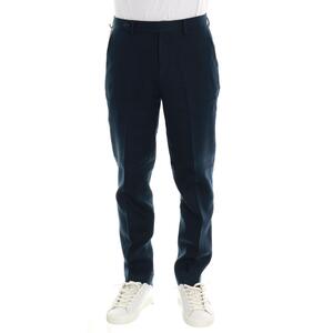 PANTALONE IN LINO SEINSE BLU